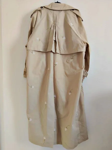gabardina bordada da zara
