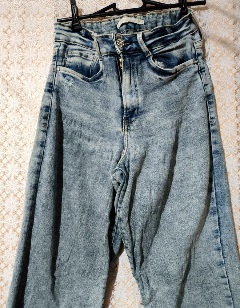 Calça jeans azul 40