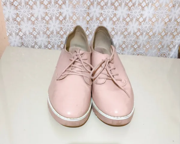 Sapato beira rio oxford rosa 35