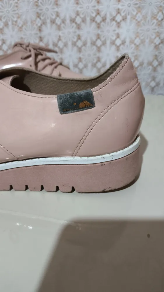 Sapato beira rio oxford rosa 35