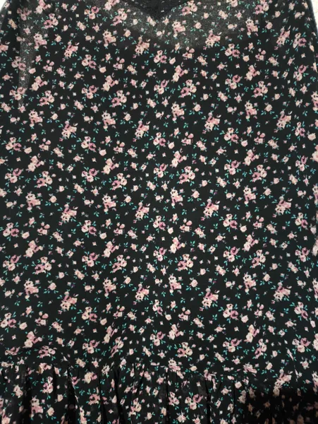 Vestido forever 21 florido preto m