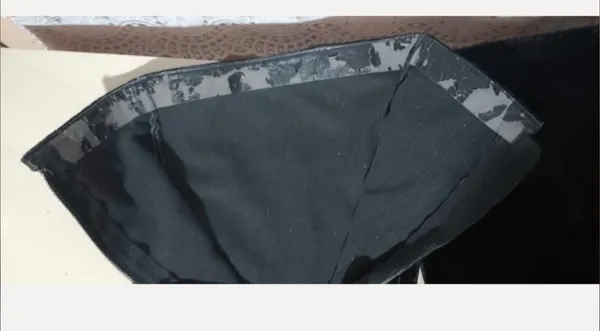 Bota feminina veludo preta 35