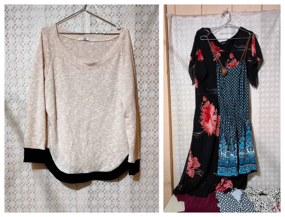 Lote com 20 peças femininas M, G e GG