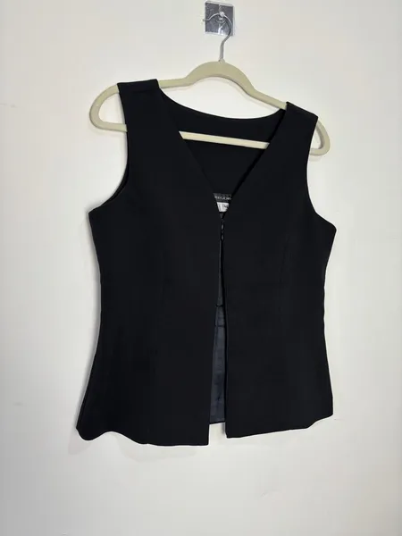 colete preto vintage, da gregory
