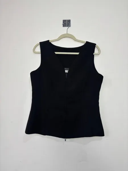 colete preto vintage, da gregory