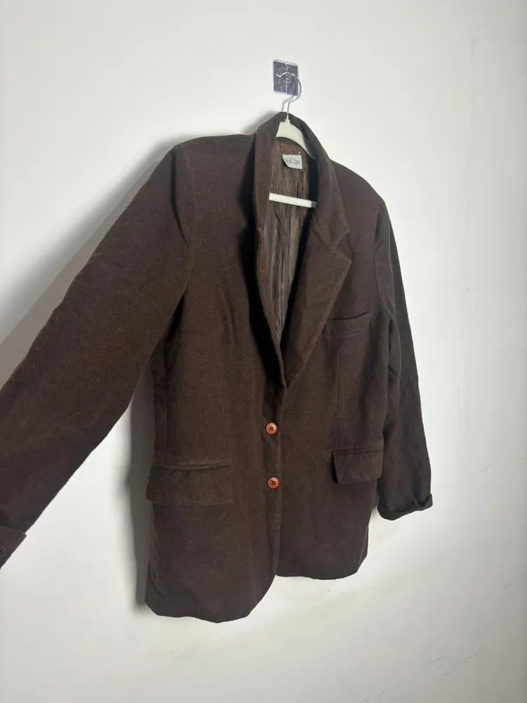 blazer marrom, vintage cgc