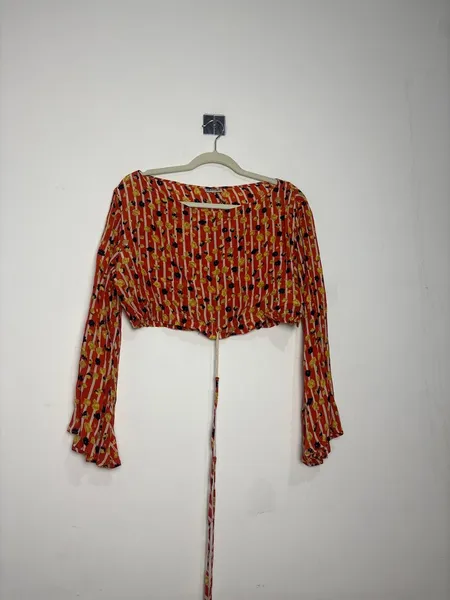 bata vintage estampada, da shoulder