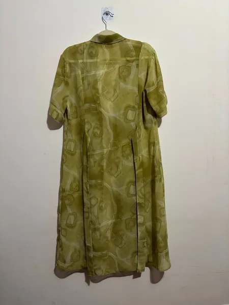 chemise longa estampada