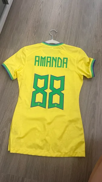 Baby look Nike original PP com o nome atrás