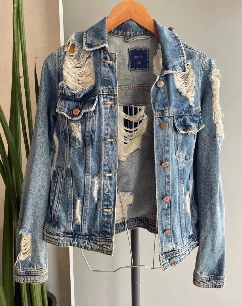 jaqueta jeans  bluesteel