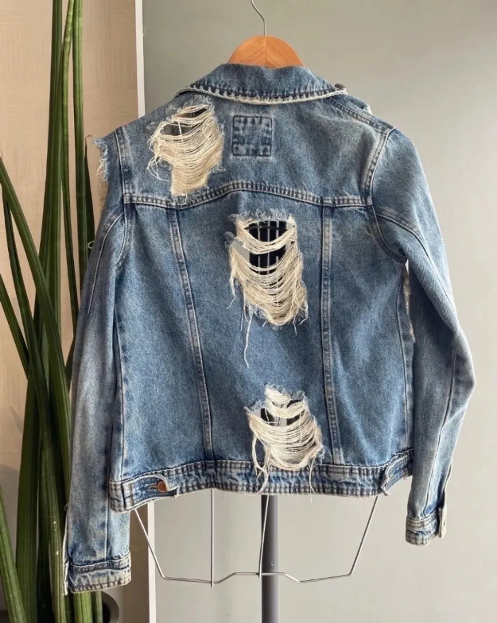 jaqueta jeans  bluesteel