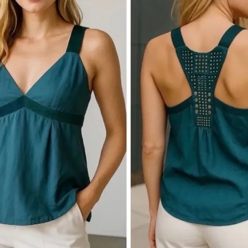 Blusa  viscose e seda Armani Exchange