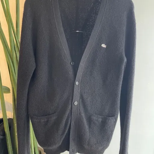 casaco cardigan de lã Lacoste - Tam - G