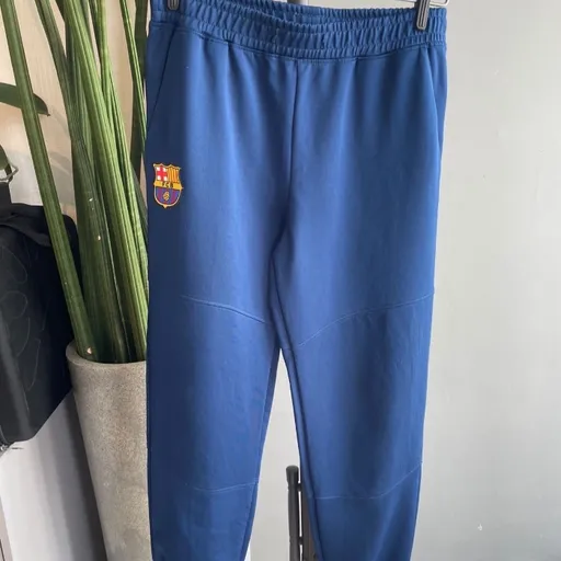 Calça infanto juvenil Barcona, azul Tam 14