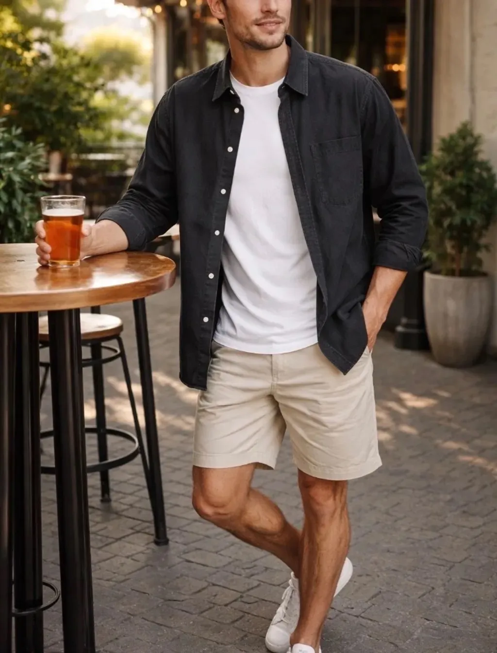 Camisa manga longa, zara, Tam  G