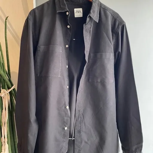 Camisa manga longa, zara, Tam  G