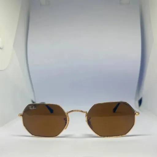 óculos de sol Ray-Ban, importado, modelo octogonal  unisex
