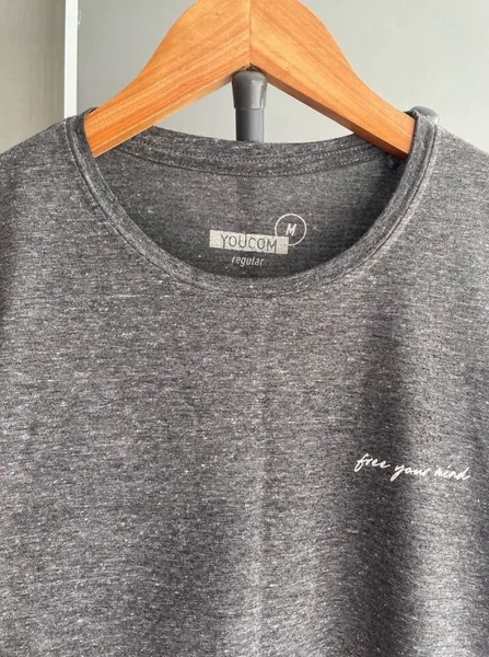 Camiseta cinza Youcom Tam - M