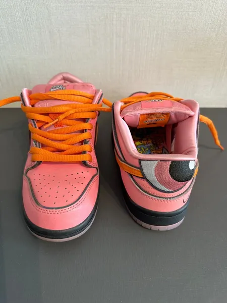 tênis Nike sb dunke the powerpuff girls low blossom