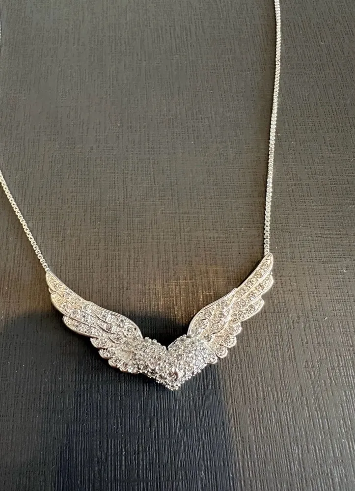 colar gargantilha prata com strass