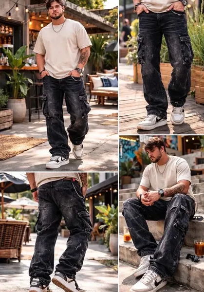 calça jeans Hugo Boss tam 46