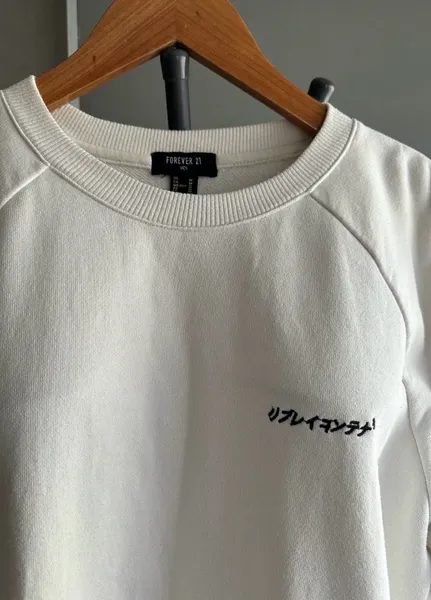 moleton off white forever 21 Tam - m