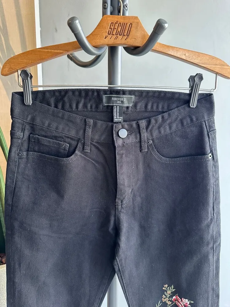 calça jeans skinny forever 21, nunca usada tam 42
