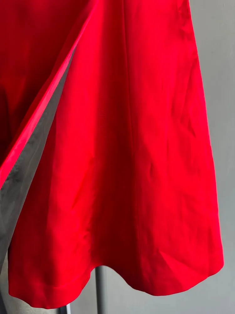 vestido Zara em cetim Tam P