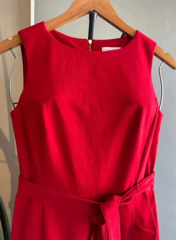 vestido midi Calvin Klein tam 38