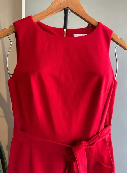 vestido midi Calvin Klein tam 38