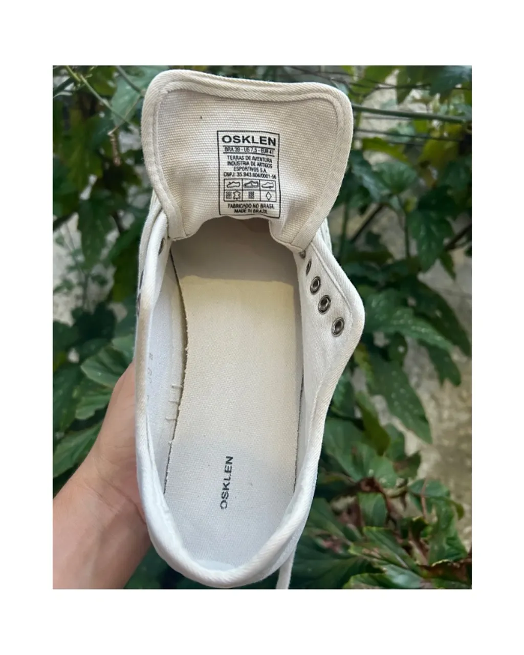 Tênis Osklen Of White