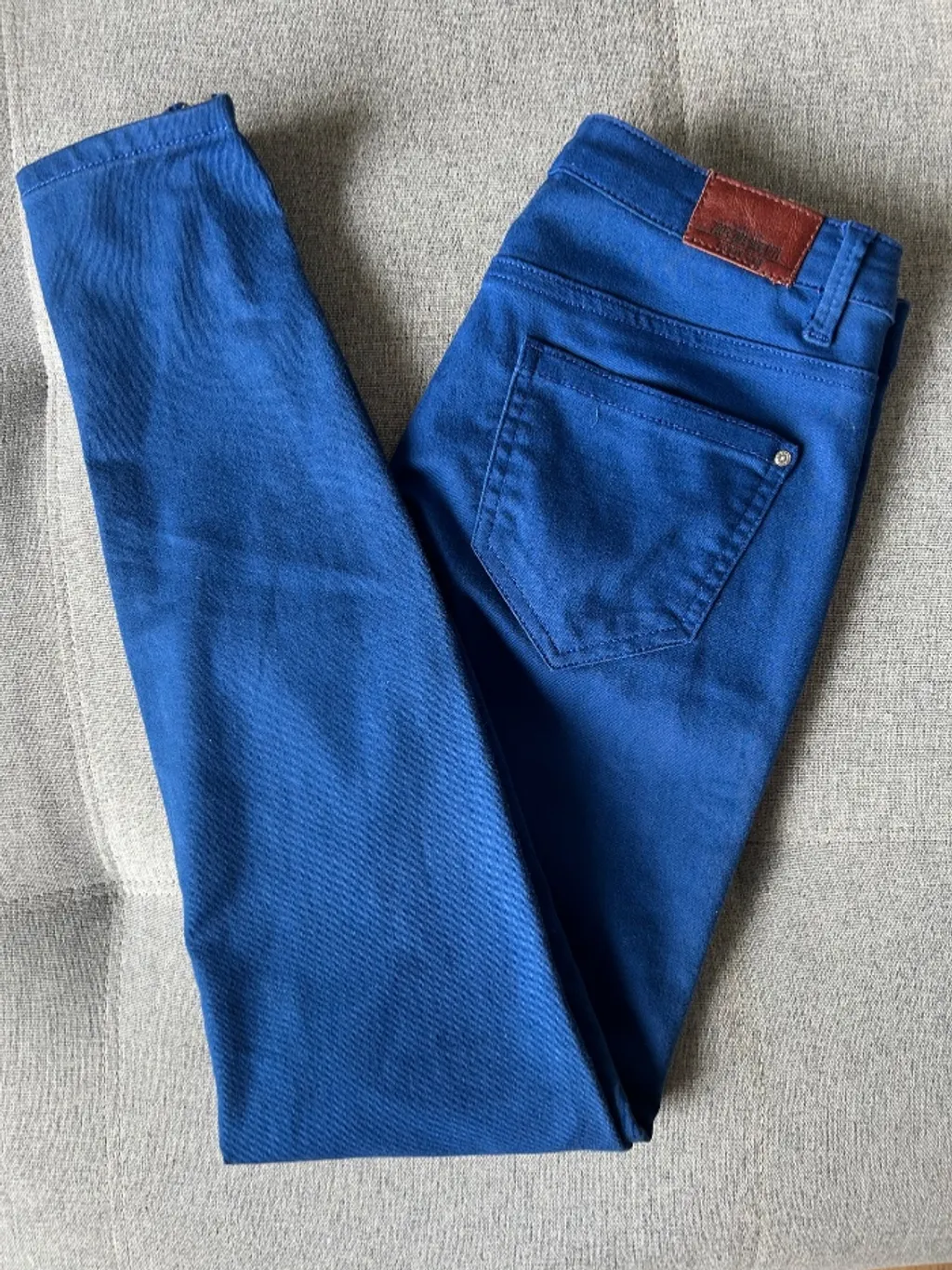 Calça Zara Skinny  Azul Royal
