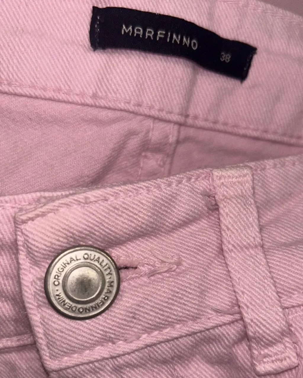 Calça Jeans Sarja Rosa