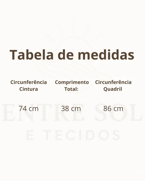 Saia Jeans com Botões Frontais
