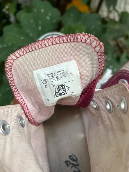 Tênis Converse All Star cano alto tamanho 34