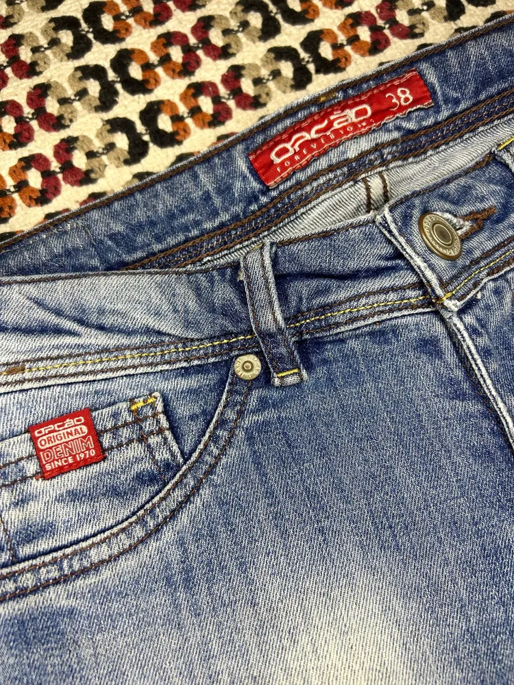Calça Jeans Opção Skinny Estonada Tamanho 38