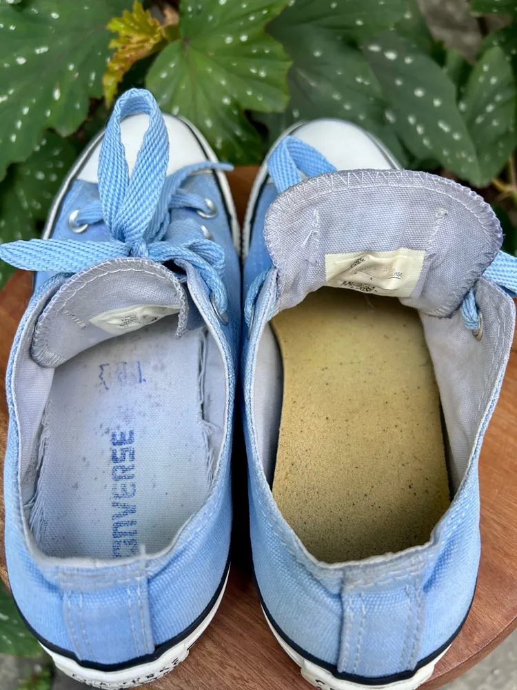 Tênis Converse All Star Chuck Taylor cano baixo na cor Azul