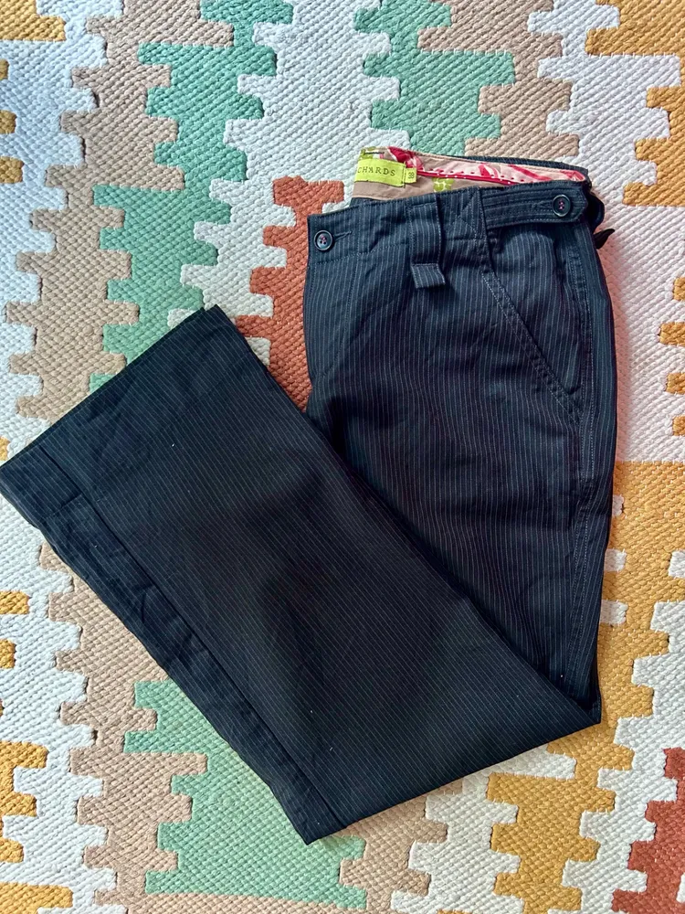 Calça Richards Alfaiataria Risca de Giz