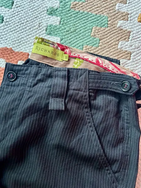 Calça Richards Alfaiataria Risca de Giz