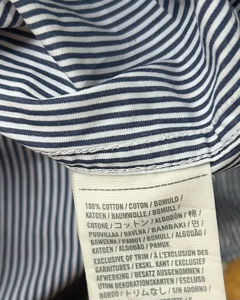 Camisa Social Abercrombie & Fitch Muscle listrada