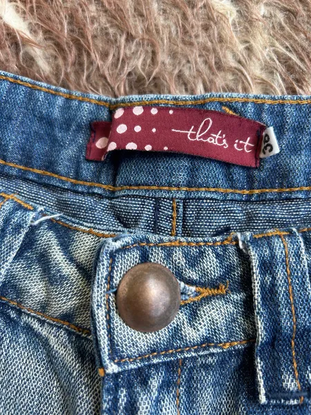 Calça Jeans Vintaga Y2K cintura baixa