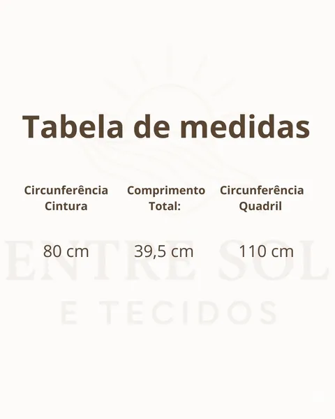 Saia Jeans Redley Botões Frontais