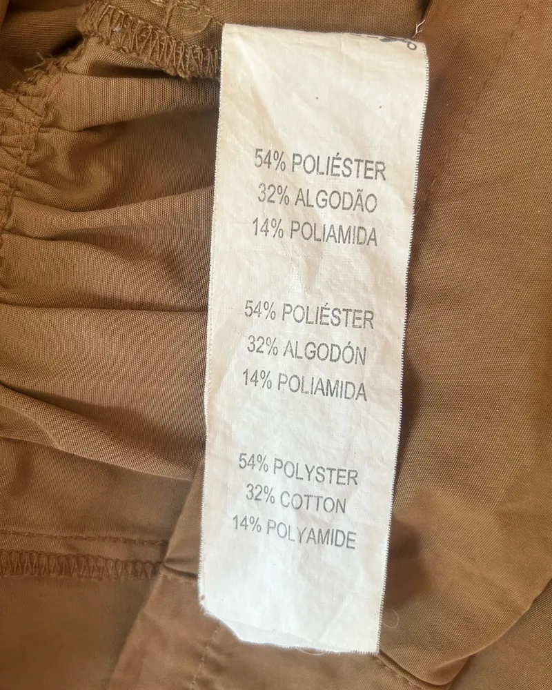 Blazer Caramelo Acinturado Hering