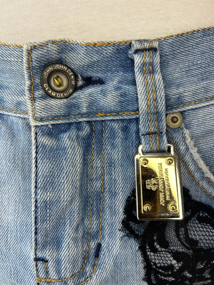 Mini Saia Jeans John John