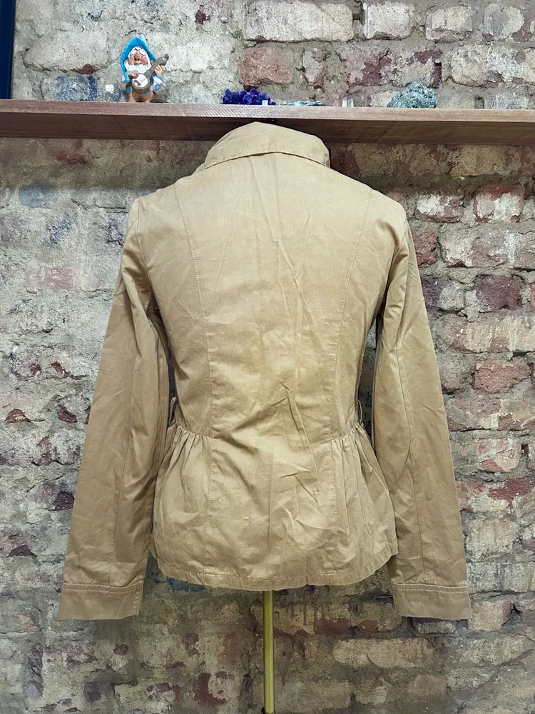 Blazer Caramelo Acinturado Hering