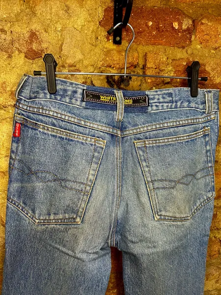 Calça Jeans Vintage White Lions  - Corte Reto