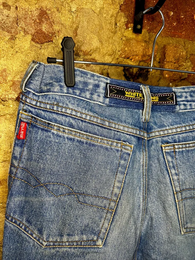 Calça Jeans Vintage White Lions  - Corte Reto