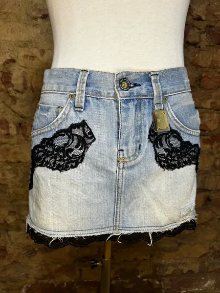 Mini Saia Jeans John John