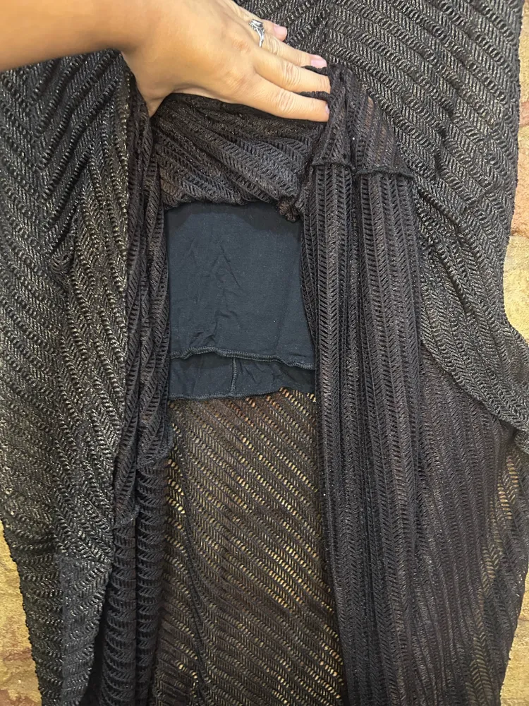 Saia Longa Tricot Lurex GG