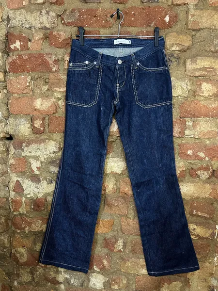 Calça  jeans M Officer feminina 36
